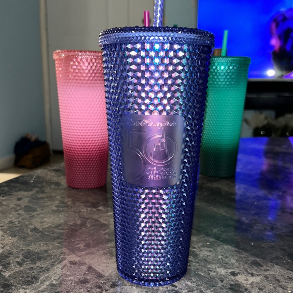 Walt Disney World 50th Anniversary Starbucks Tumbler. 24 Oz. Venti cup.